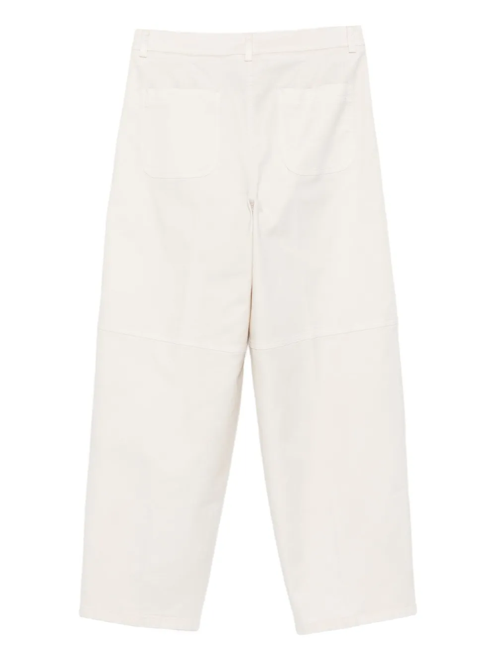 Seventy Broek met toelopende pijpen Beige
