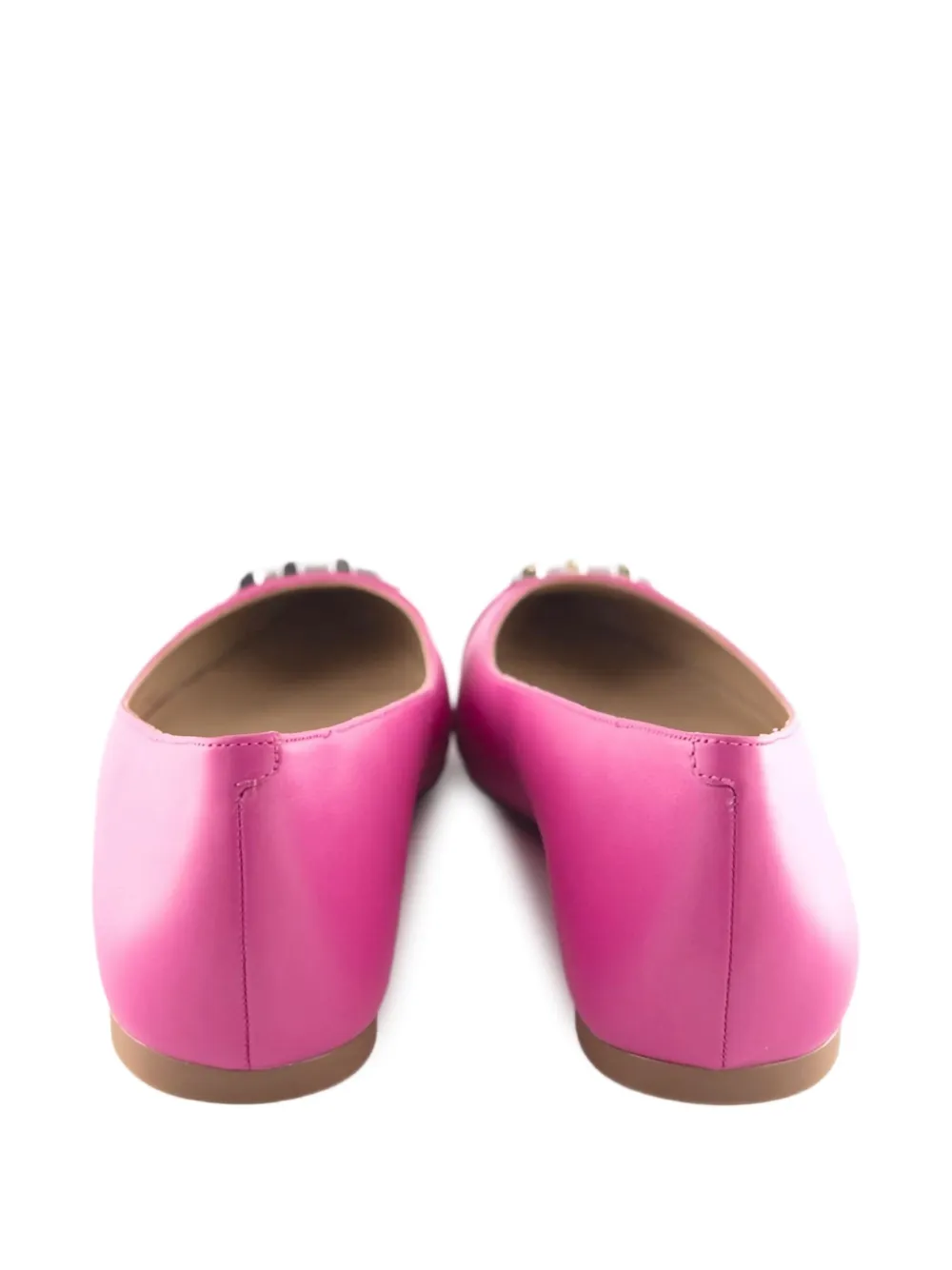 Michael Kors Cipele logo-plaque pointed-toe pumps Pink