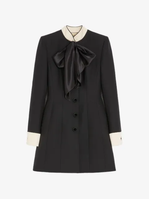 Valentino Garavani kort Crepe Couture kjole