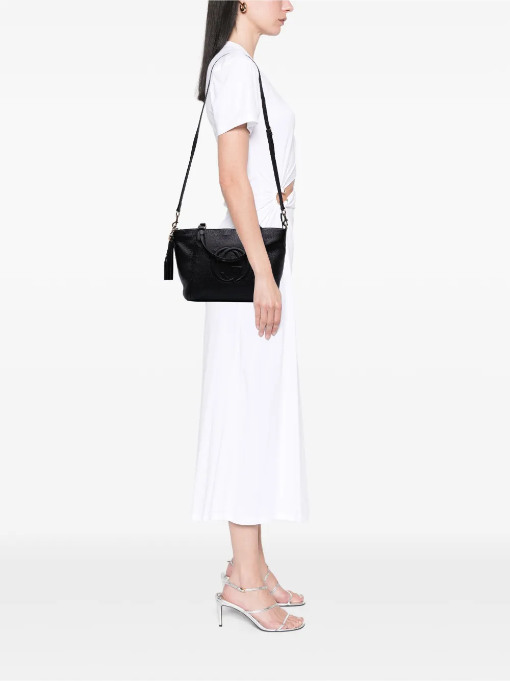 Gucci Pre-Owned 2016-2025 Small Pebbled Leather Soho Cellarius satchel | Pre-Owned | Image 2
