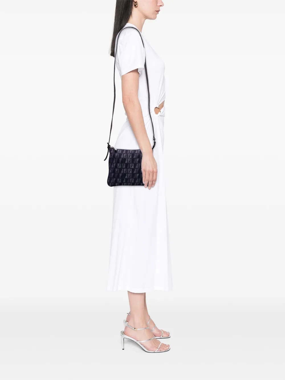 Fendi Pre-Owned 2000-2010 Zucchino Denim crossbody bag | Pre-Owned | Image 2