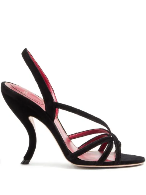 Valentino Garavani 105mm Fetishique crisscross sandals