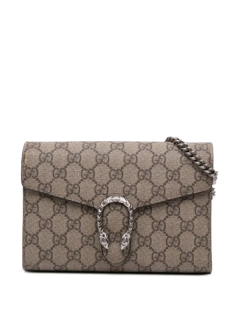 Gucci Pre-Owned 2016-2025 GG Supreme Dionysus Chain Wallet crossbody bag