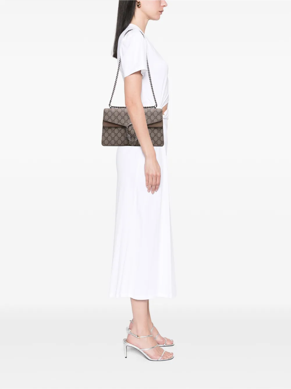 Gucci Pre-Owned 2016-2025 Small GG Supreme Dionysus shoulder bag | Pre-Owned | Image 2