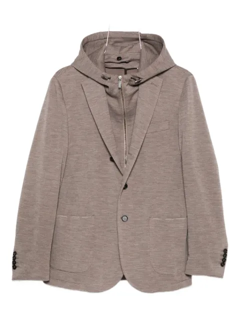 Maurizio Baldassari hooded panelled jacket