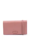 Gucci Pre-Owned 2000-2015 Microguccissima Wallet on Strap crossbody bag - Pink