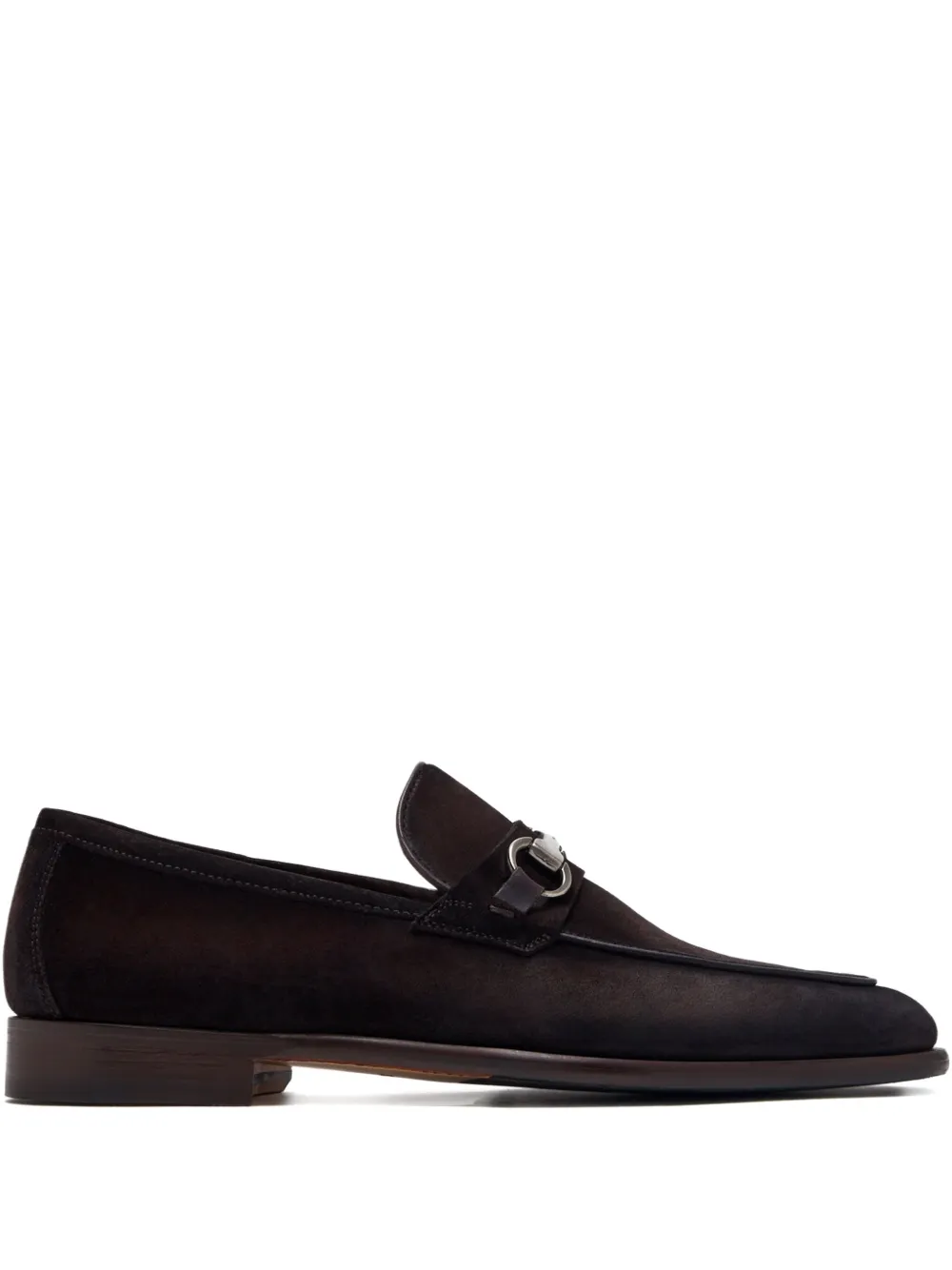 Magnanni suede loafers Brown
