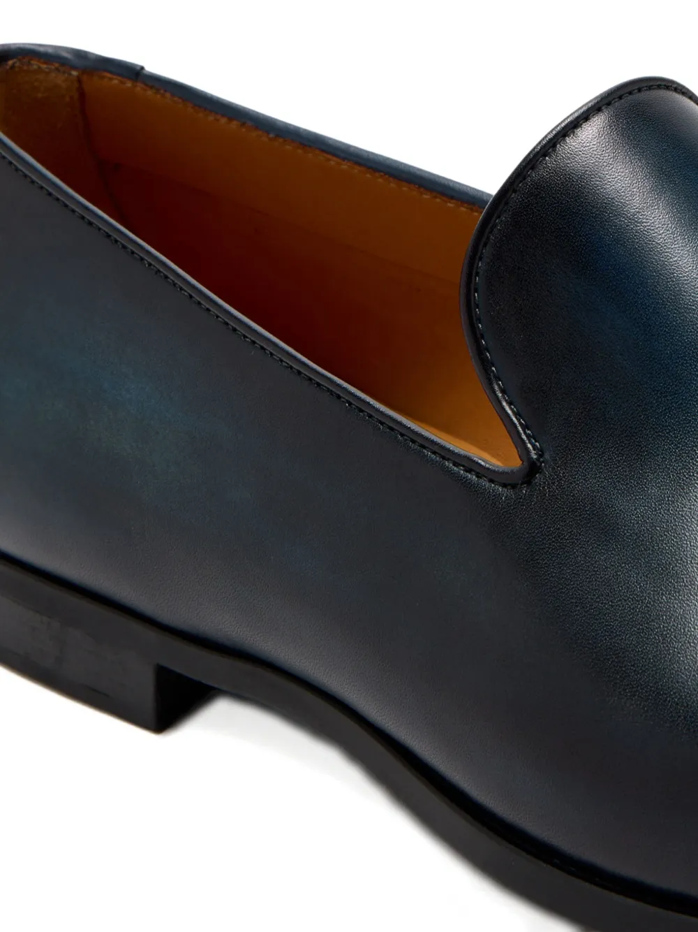 Magnanni Diaz leather slip-on loafers Blue