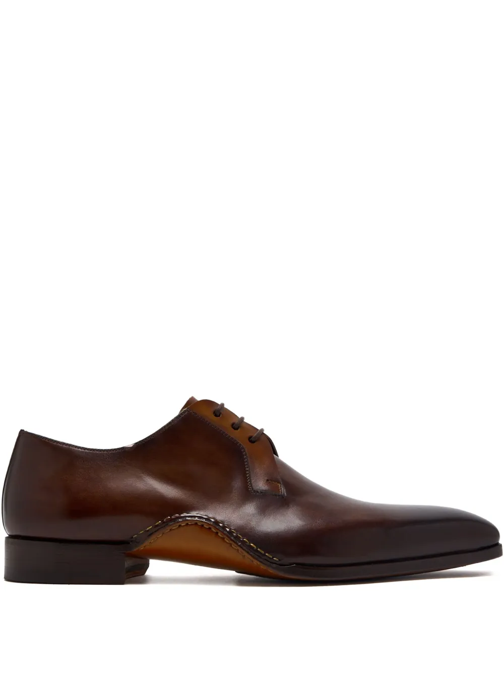 Magnanni leather oxford shoes Brown