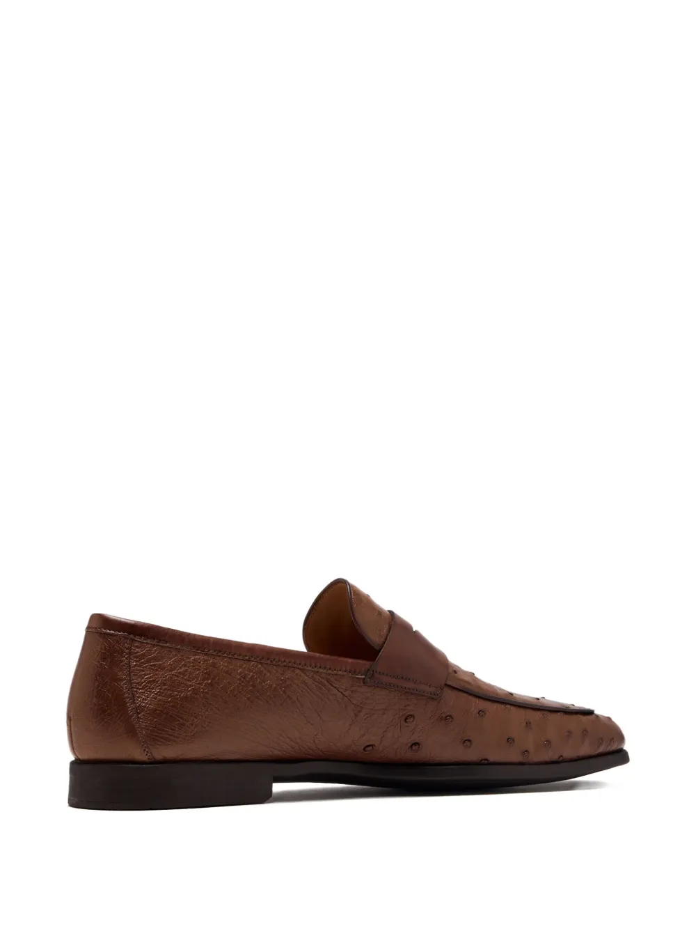 Magnanni leather penny loafers Brown