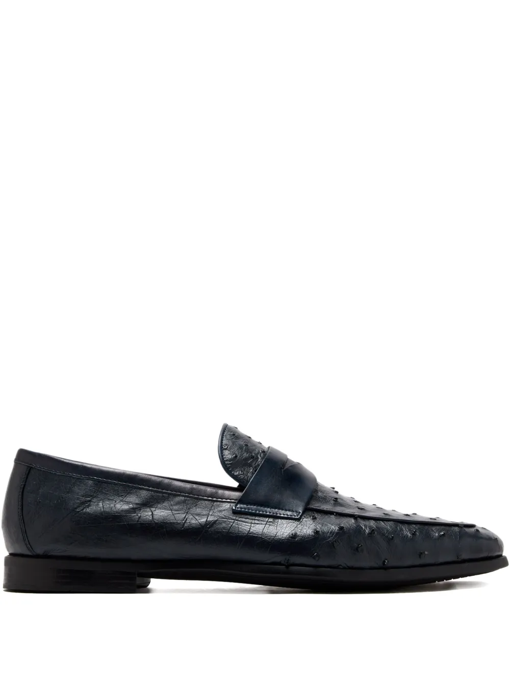 Magnanni leather penny loafers Blue