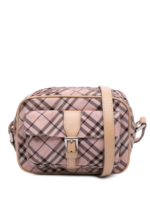 Burberry Pre-Owned 2018-2023 Nova Check Canvas crossbody bag