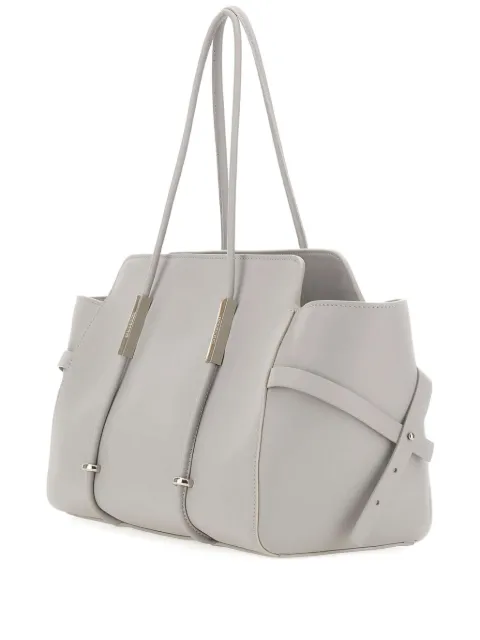 Iceberg double-handle leather bag