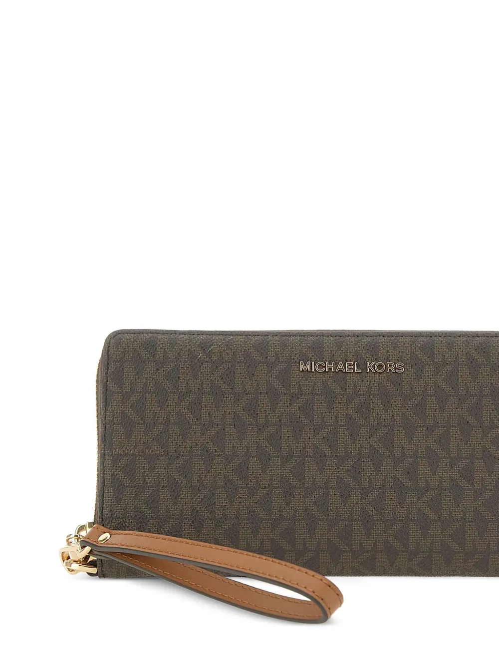 Michael Kors Portemonnee met monogram Bruin