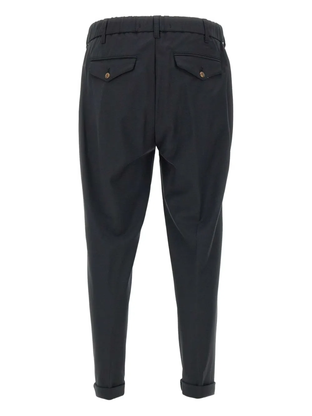 Myths Broek met omgeslagen pijpen - Blauw