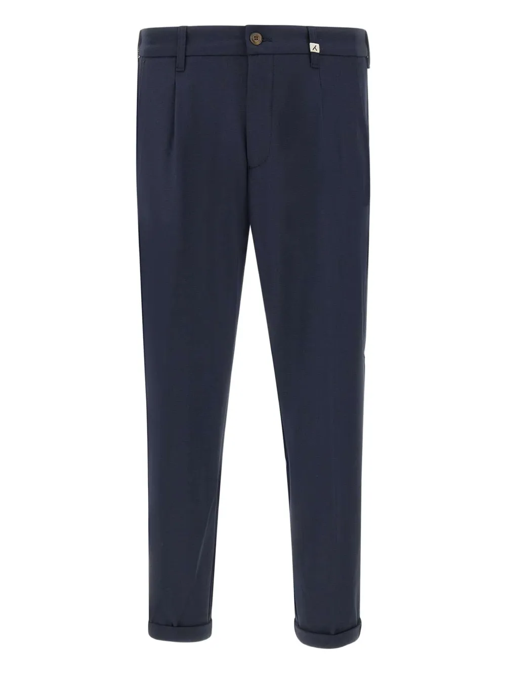 Myths turn-up regular trousers Blauw