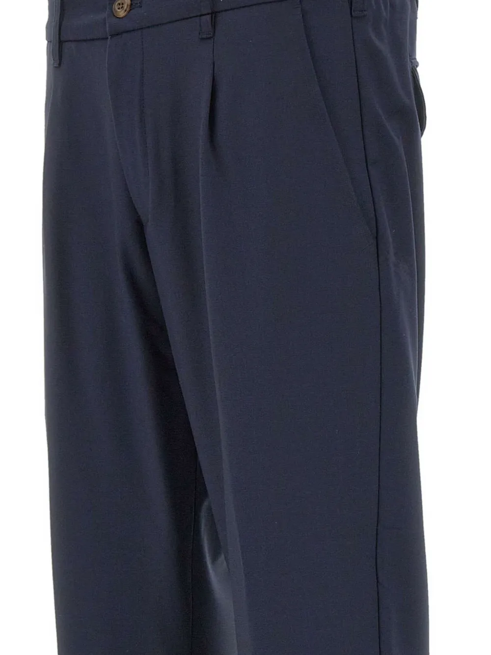 Myths turn-up regular trousers Blauw