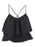 Sun68 cotton top - Black