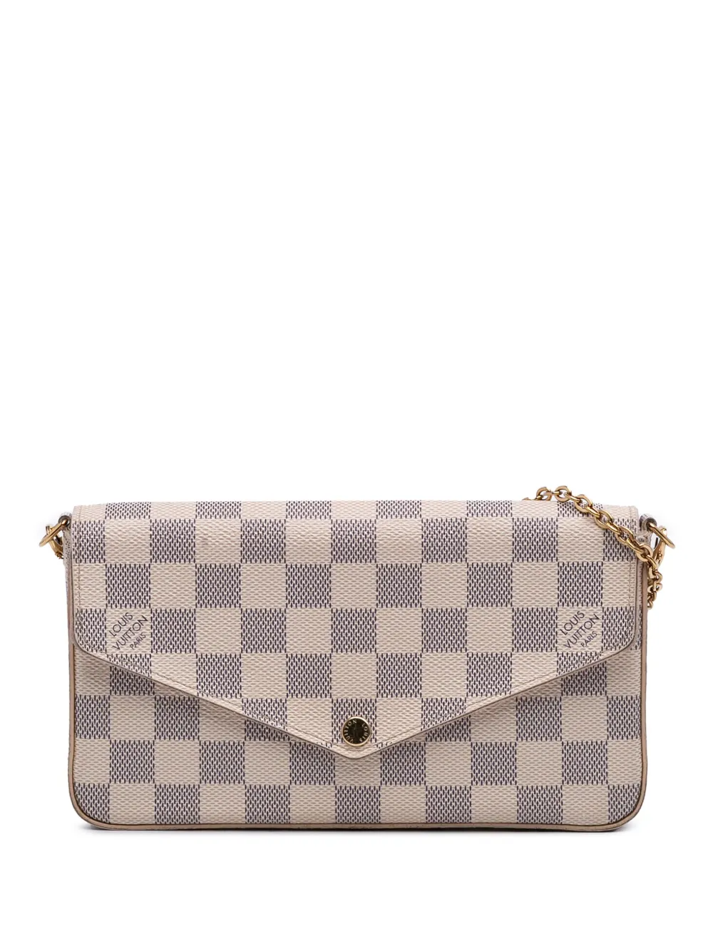 Louis Vuitton Pre-Owned 2019 Damier Azur Pochette Felicie crossbody Louis Vuitton Pre-Owned 2019 Damier Azur Pochette Felicie crossbody