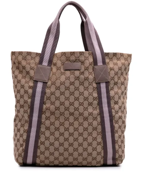 Gucci Pre-Owned 2016-2025 GG Canvas Web tote bag