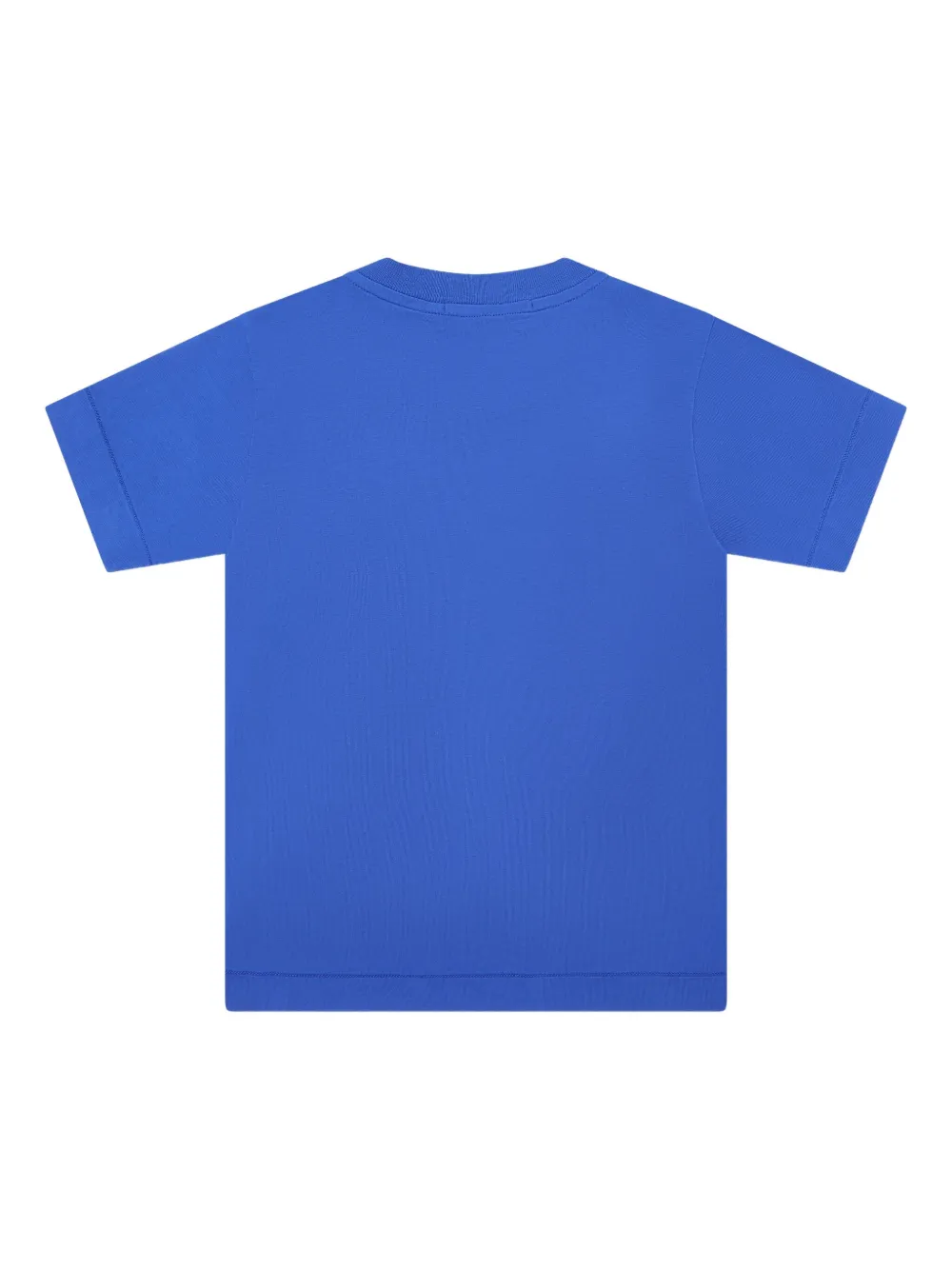 Stone Island Junior T-shirt met logopatch Blauw