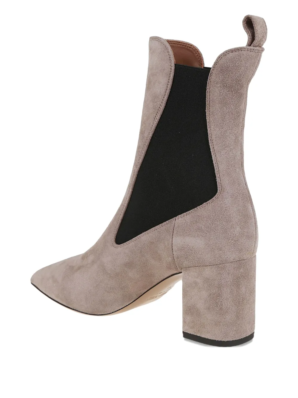 Paris Texas 70mm Pointed-toe Block-heel Chelsea Boots In Neutral