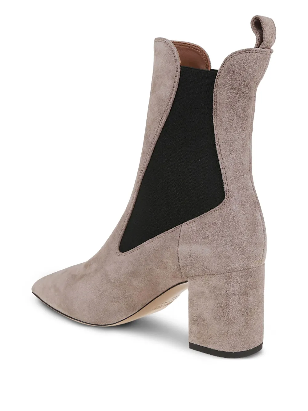 Paris Texas 70mm pointed-toe block-heel chelsea boots Neutrals