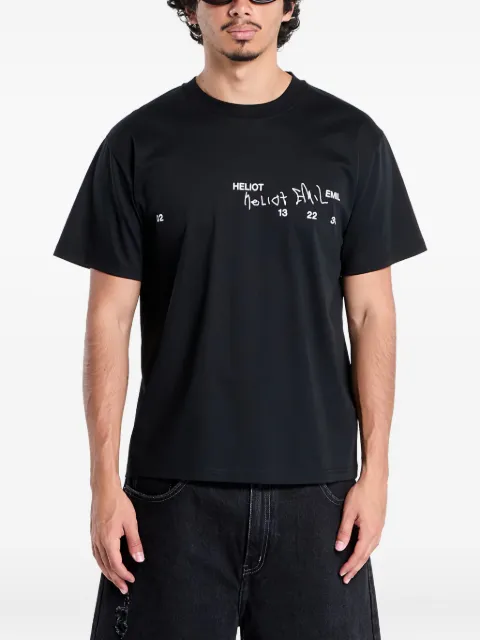 HELIOT EMIL Fulgens graphic-print T-shirt