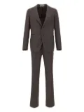 Tagliatore peak lapel two-piece suit - Brown