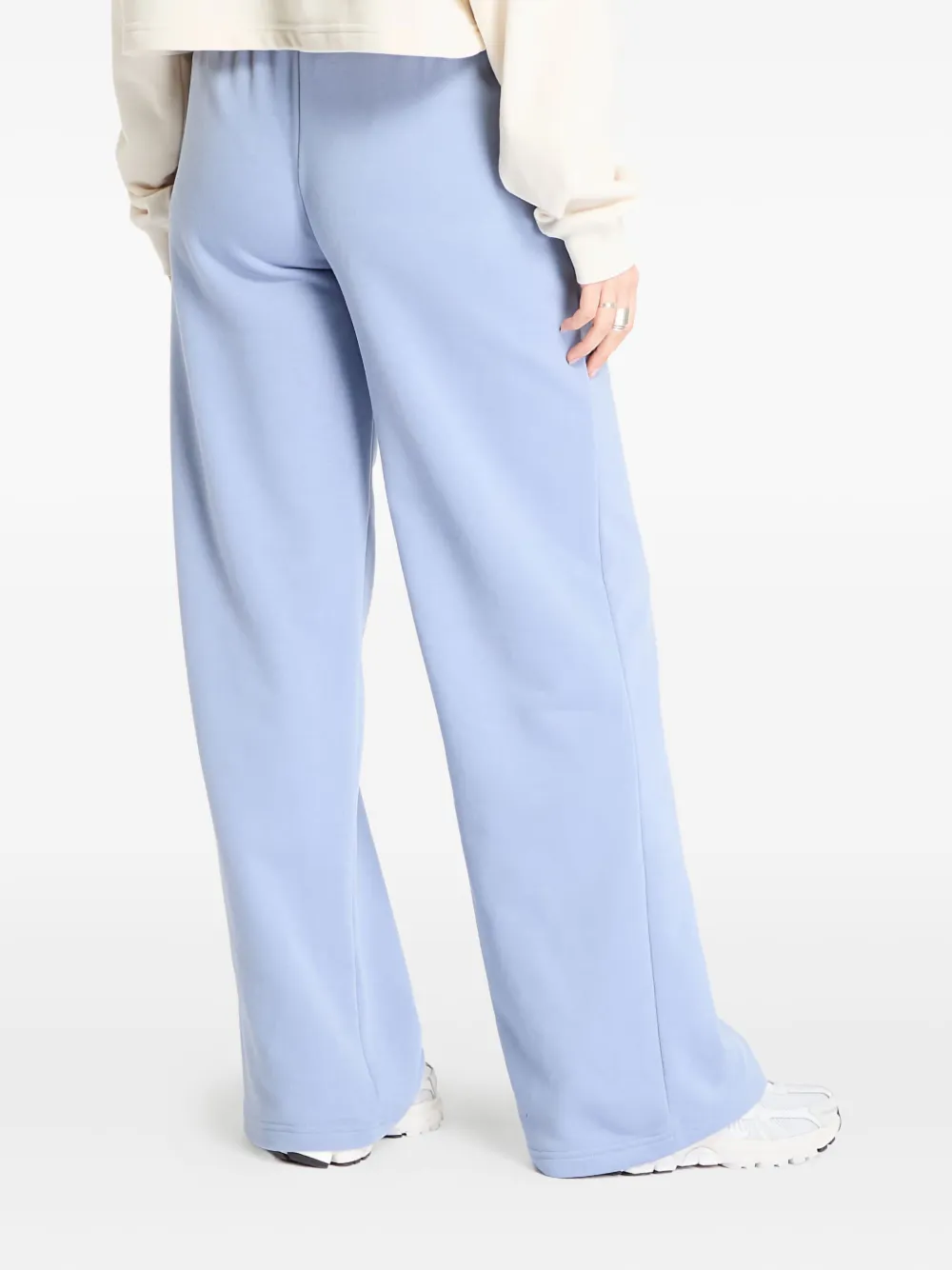 New Balance Fleece Track Pants In Blue