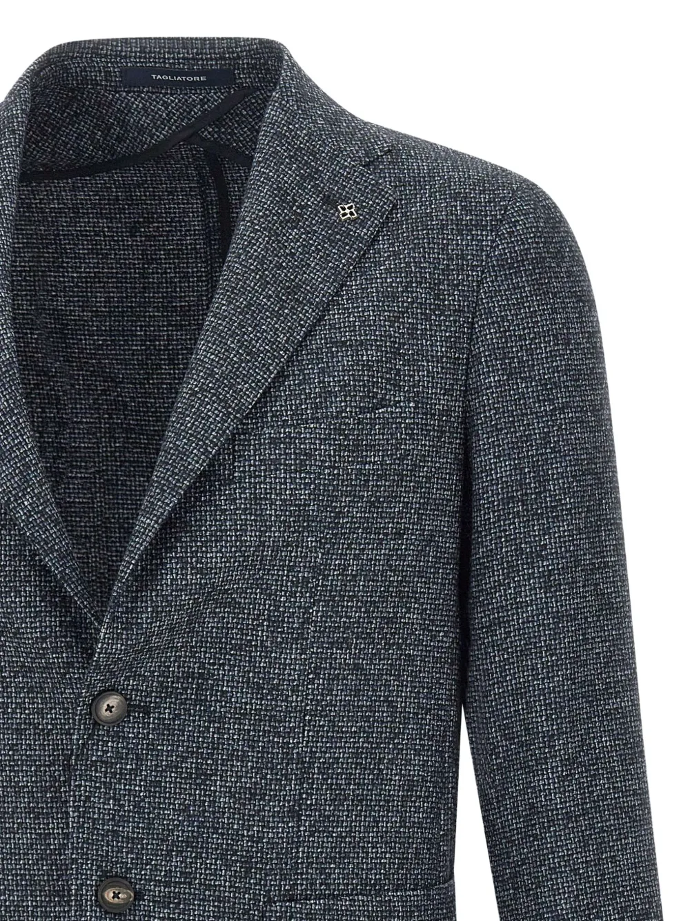 Tagliatore Blazer met textuur Blauw