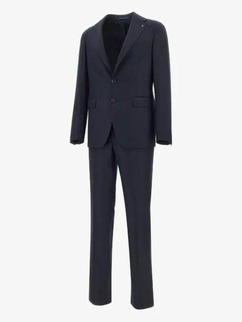 Tagliatore narrow-lapels wool suit