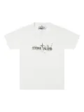 Stone Island Junior compass logo-print T-shirt - White