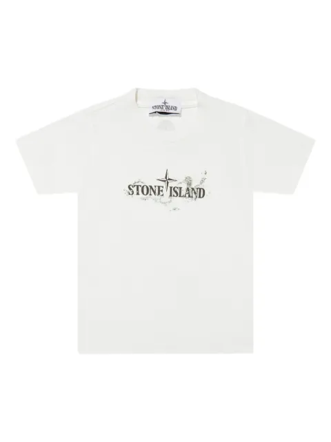 Stone Island Junior コンパスロゴ Tシャツ