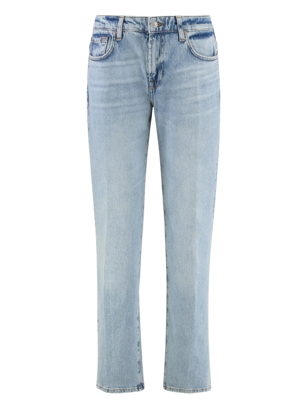 7 For All Mankind Calie straight jeans Blauw