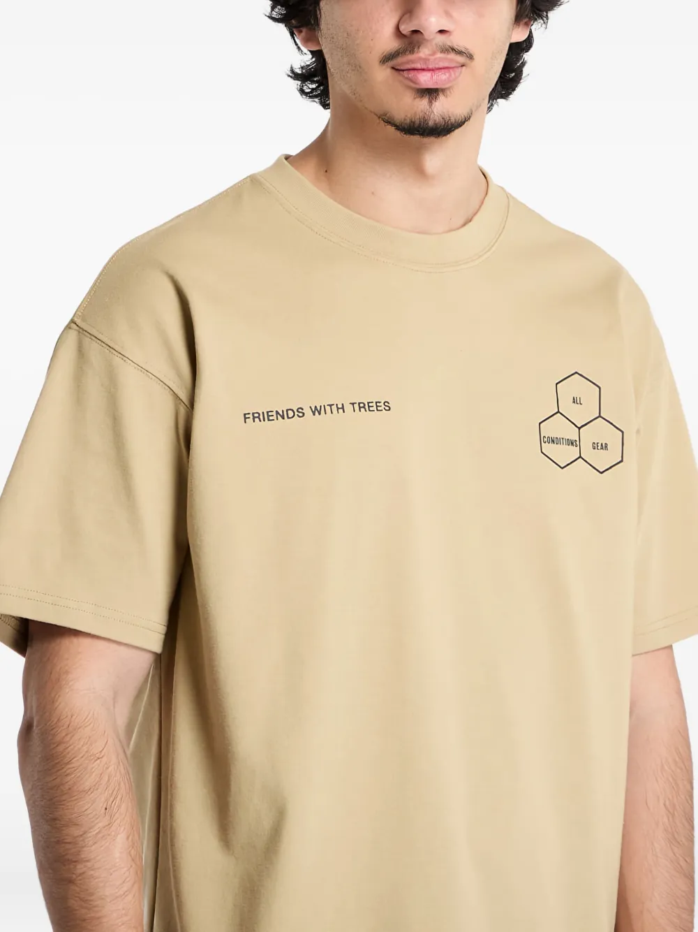 Nike ACG T-shirt met grafische print Beige