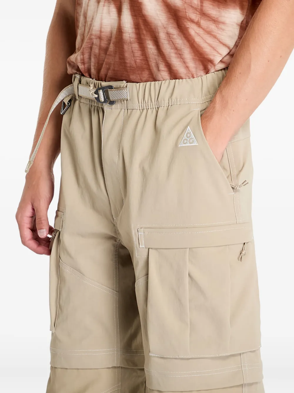 Nike Smith Summit cargo broek met rits Beige