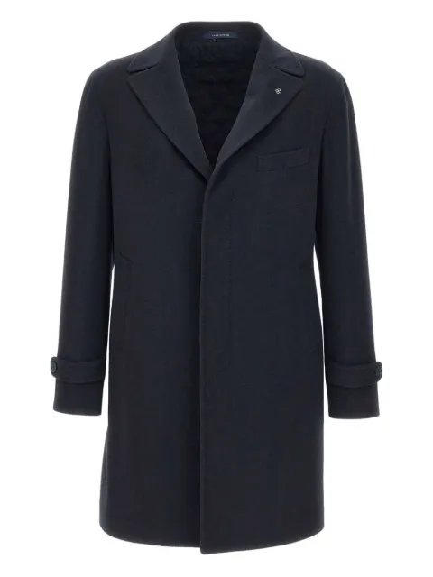 Tagliatore abrigo de cachemira con botones