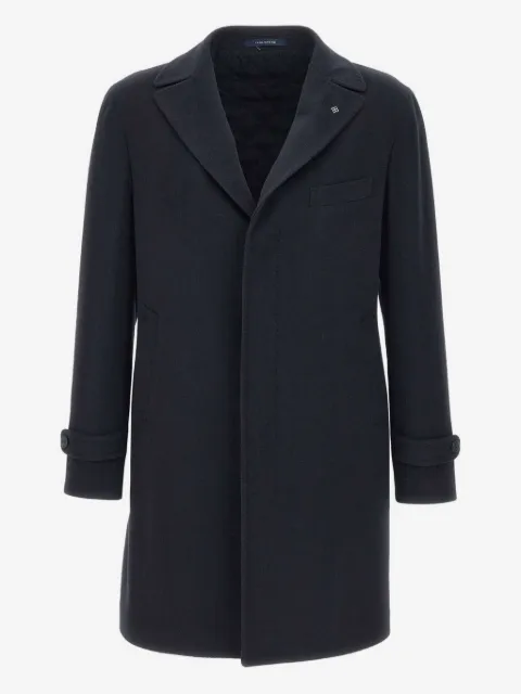 Tagliatore single-breasted cashmere coat