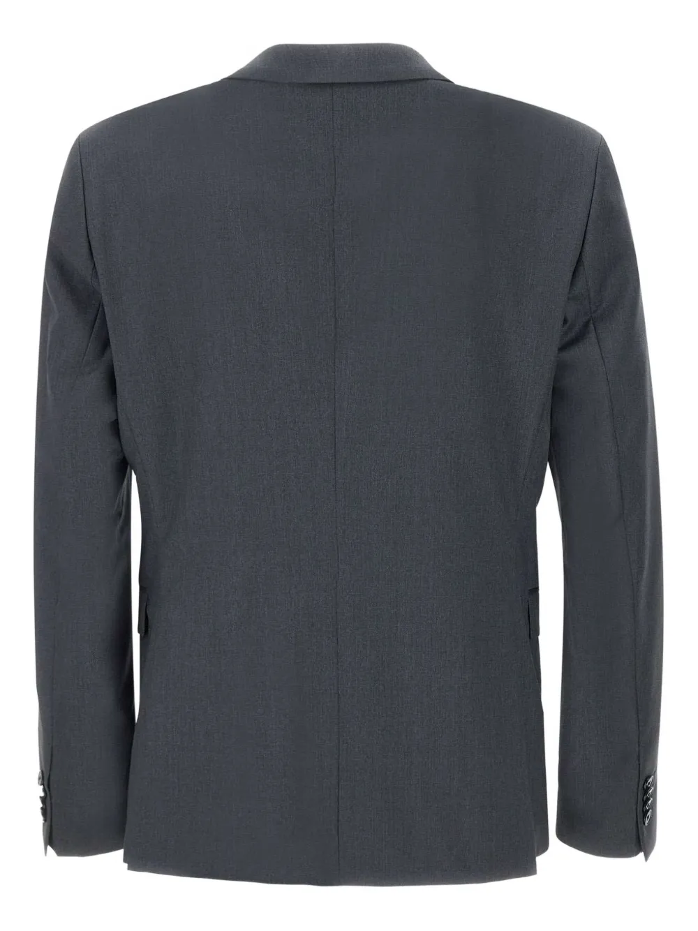BOSS Wollen blazer met puntige revers Grijs