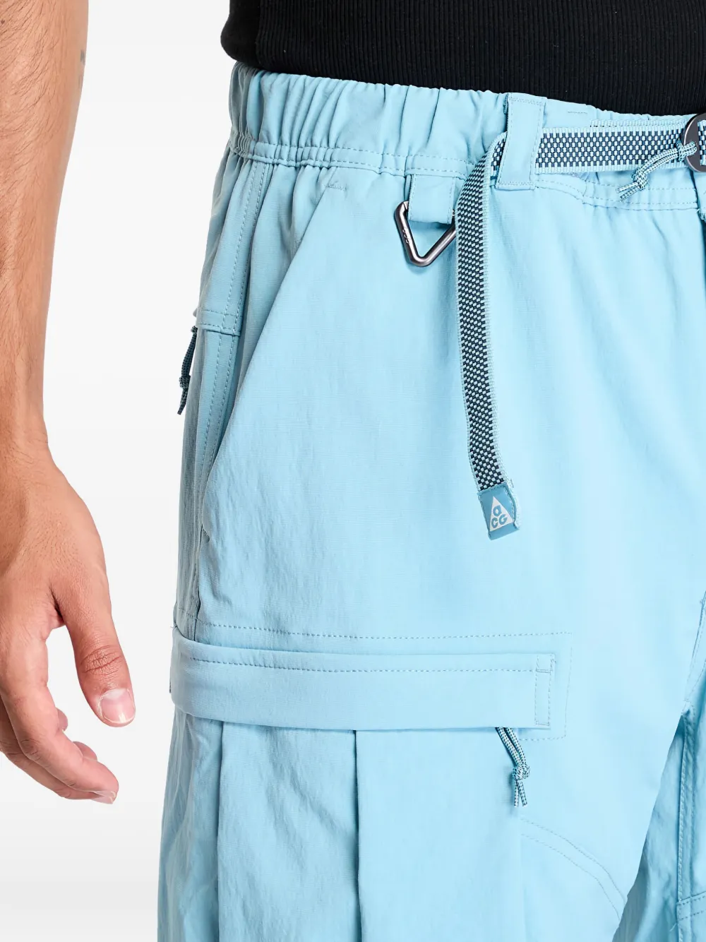 Nike Smith Summit zip-off design trousers Blauw