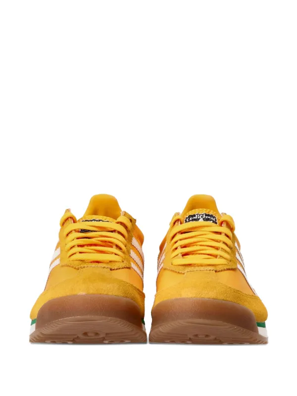 Adidas Originals SL 72 3-stripe Suede Sneakers Yellow FARFETCH PH