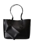 Kurt Geiger London leather tote bag embellished detail - Black