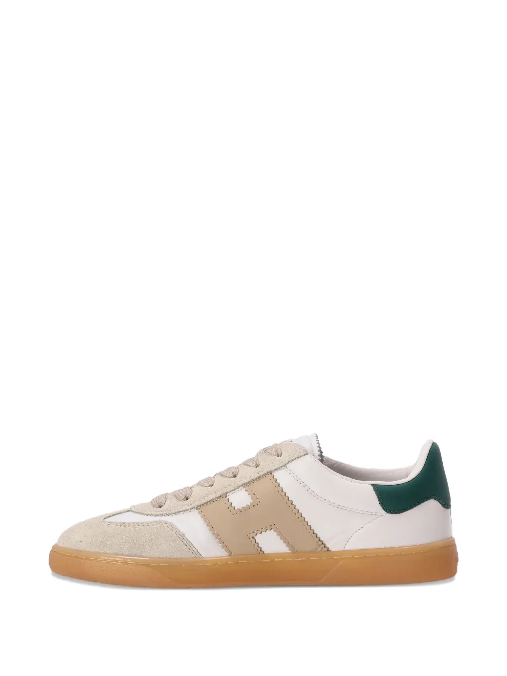 Hogan panelled leather sneakers White