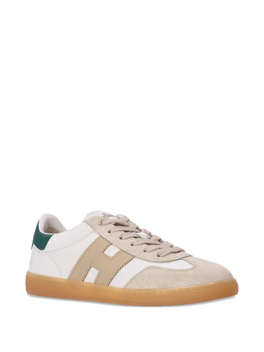 Hogan panelled leather sneakers White