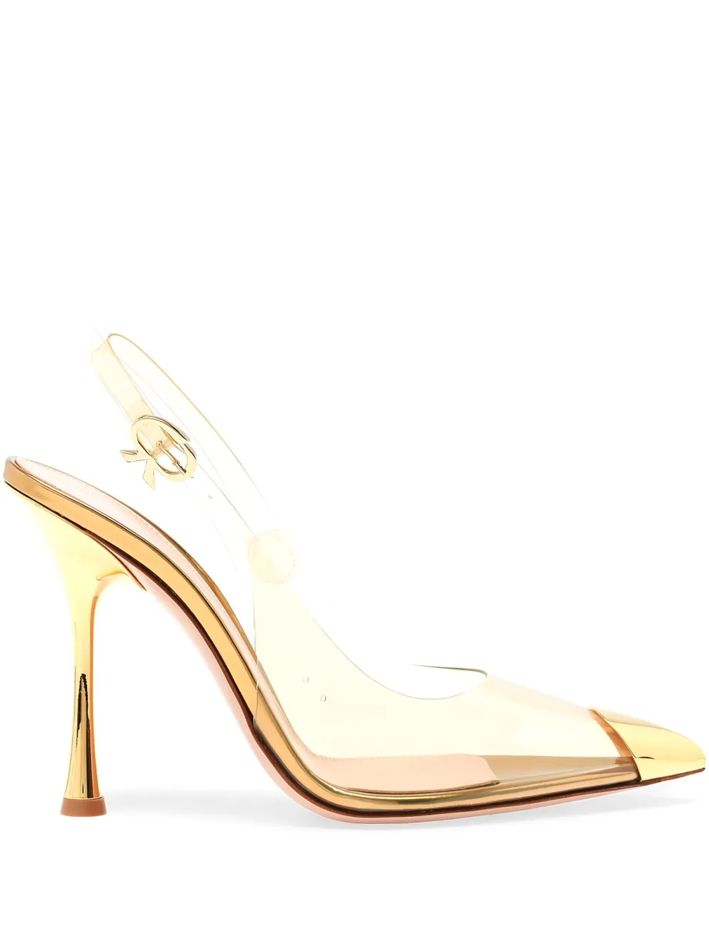 Gianvito Rossi 85mm Diana heeled pumps Gold