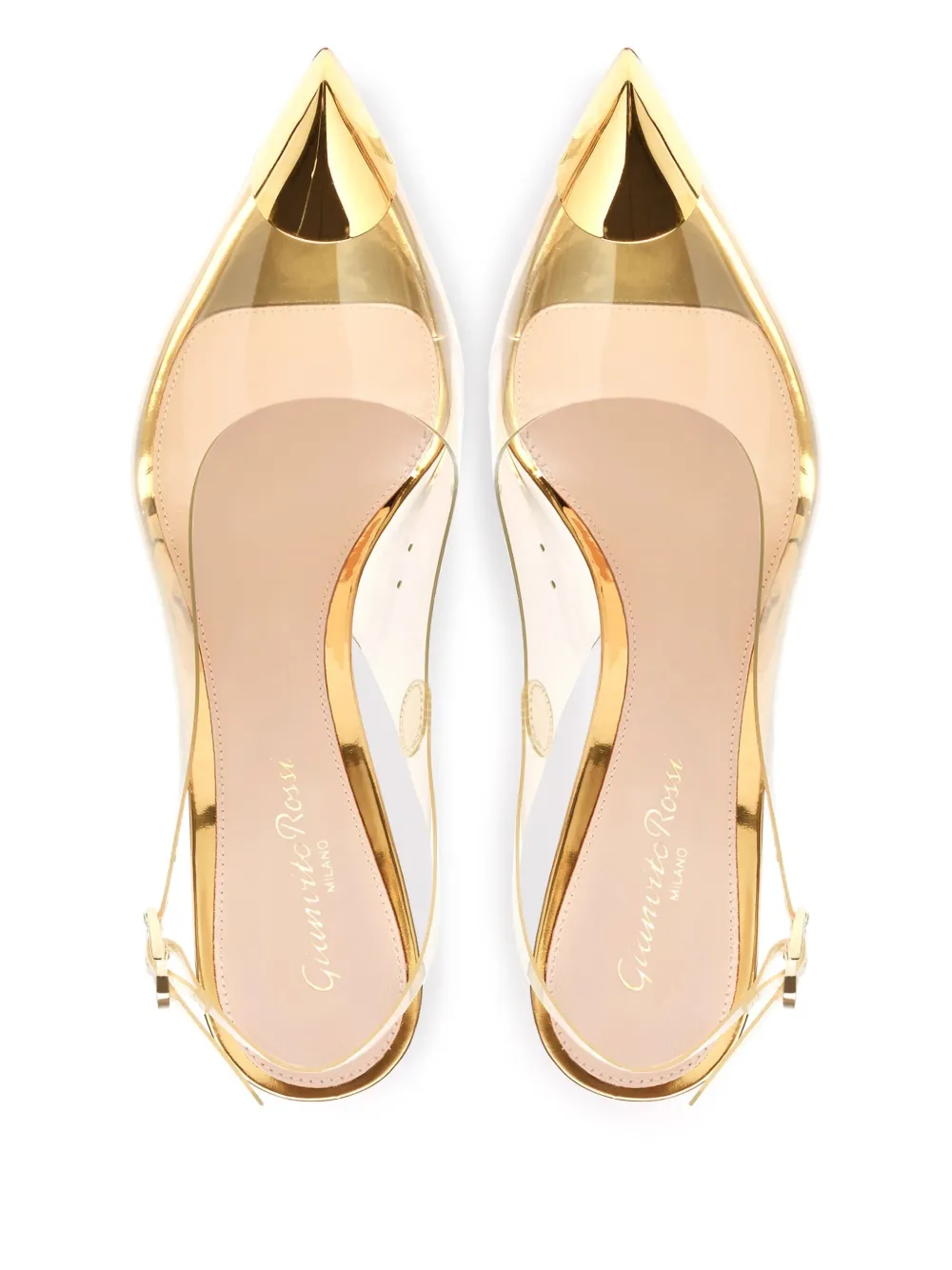 Gianvito Rossi 85mm Diana heeled pumps Gold
