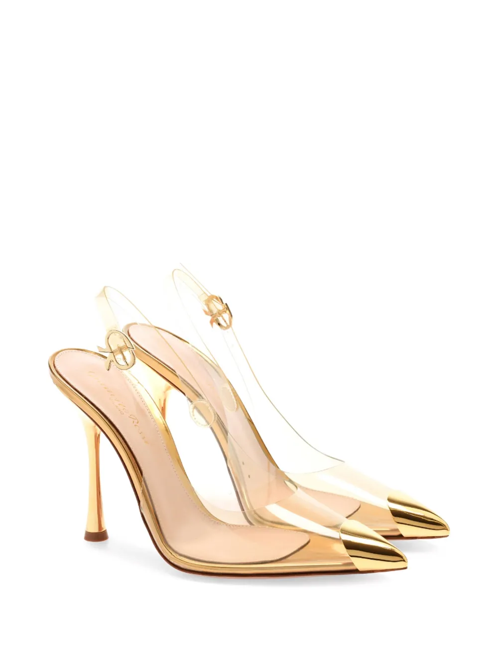 Gianvito Rossi 85mm Diana heeled pumps Gold