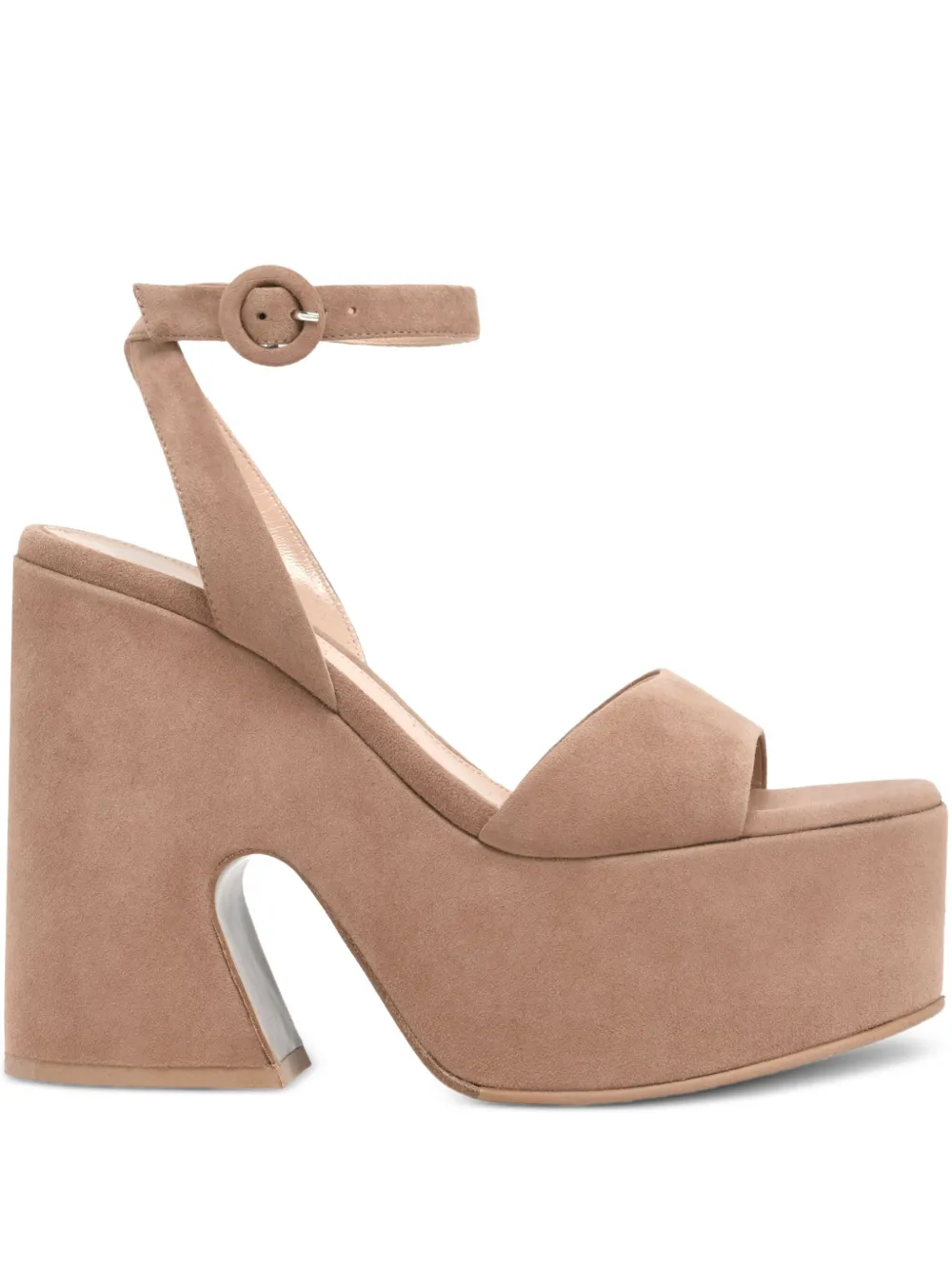70mm Ziggy platform ankle-strap heeled sandals