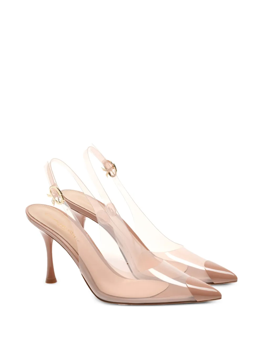 Gianvito Rossi 85mm Diana heeled pumps Neutrals